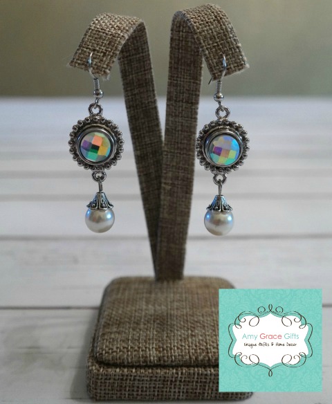 Pearl Snap Earrings