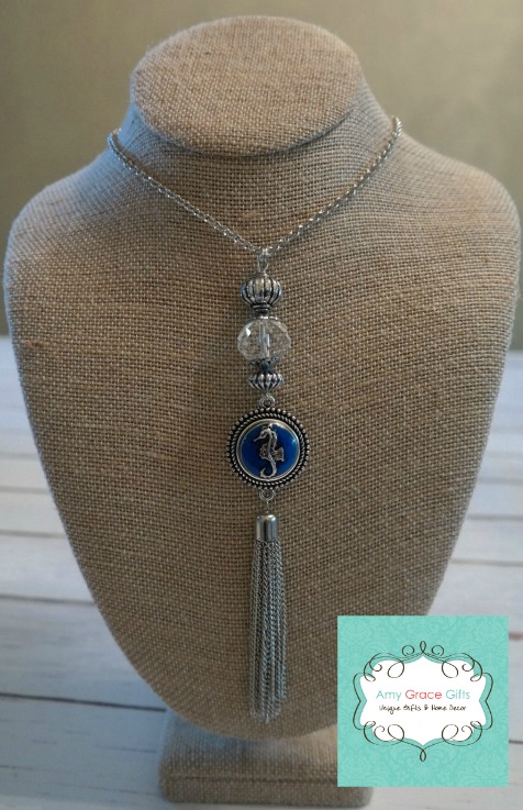 Bead Tassel Necklace