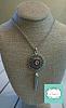 Round Flourish Tassel Necklace