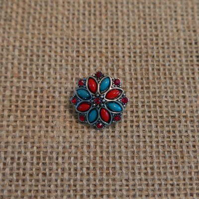 Turquoise Red Snap